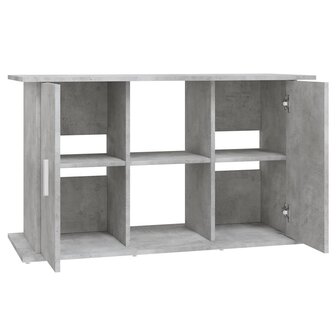 Aquariumstandaard Betongrijs 101x41x58 cm Bewerkt hout 6
