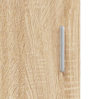 Aquariumstandaard Sonoma Eiken 121x41x58 cm Bewerkt Hout 9