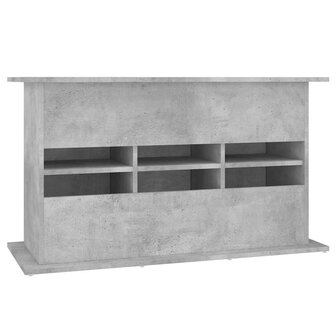 Aquariumstandaard Betongrijs 101x41x58 cm Bewerkt hout 8