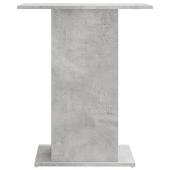 Aquariumstandaard betongrijs 60,5x36x72,5 cm bewerkt hout 4
