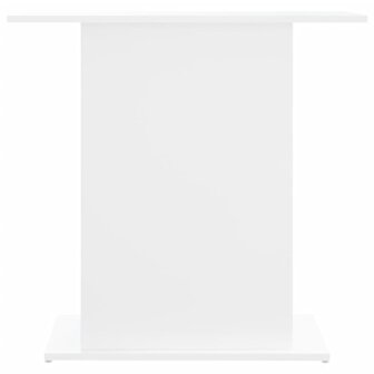 Aquariumstandaard Wit 75x36x72,5 cm Bewerkt Hout 4