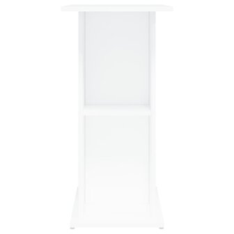 Aquariumstandaard Wit 75x36x72,5 cm Bewerkt Hout 5