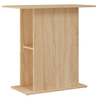 Aquariumstandaard Sonoma Eiken 75x36x72,5 cm Bewerkt Hout 2