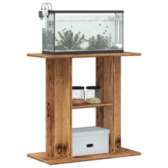 Aquariumstandaard Oud Hout 60x30x60 cm Bewerkt Hout 3