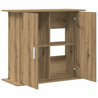 Aquariumstandaard Artisan Eikenhout 81x36x73 cm Bewerkt Hout 2