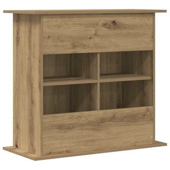 Aquariumstandaard Artisan Eikenhout 81x36x73 cm Bewerkt Hout 6