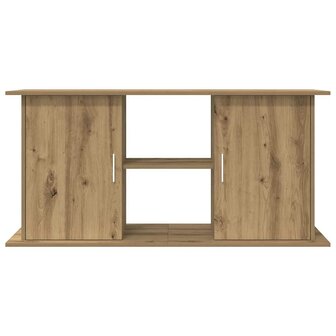 Aquariumstandaard Artisan Eikenhout 121x41x58 cm Bewerkt Hout 4