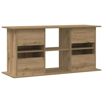 Aquariumstandaard Artisan Eikenhout 121x41x58 cm Bewerkt Hout 6