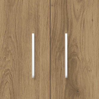 Aquariumstandaard Artisan Eikenhout 81x36x73 cm Bewerkt Hout 8