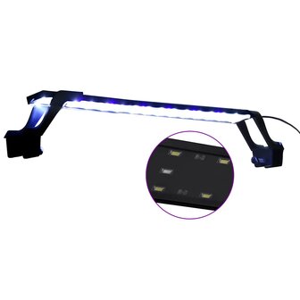 Aquariumlamp met klemmen LED 55-70 cm blauw en wit 2