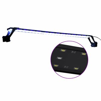 Aquariumlamp met klemmen LED 90-105 cm blauw en wit 2