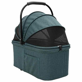 Opvouwbare Huisdierenwagen Groen 78 x 54 x 101 cm Polyester 4
