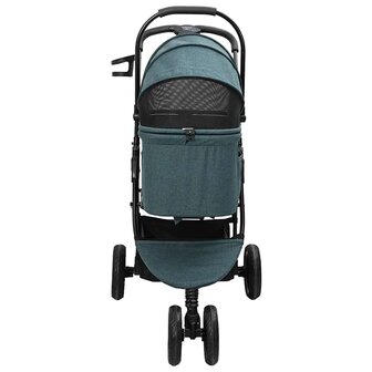 Opvouwbare Huisdierenwagen Groen 78 x 54 x 101 cm Polyester 7