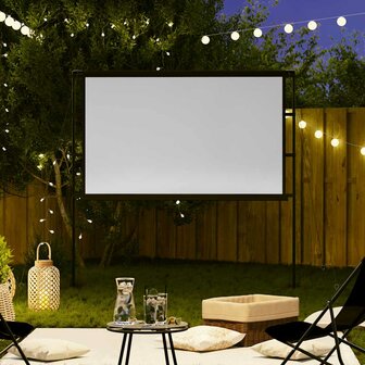Projectiescherm met standaards 84 inch 16:9 2