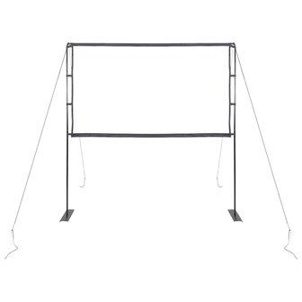 Projectiescherm met standaards 84 inch 16:9 3
