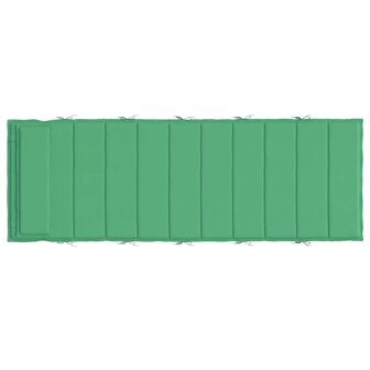 Ligbedkussen 180x60x4 cm oxford stof groen 5