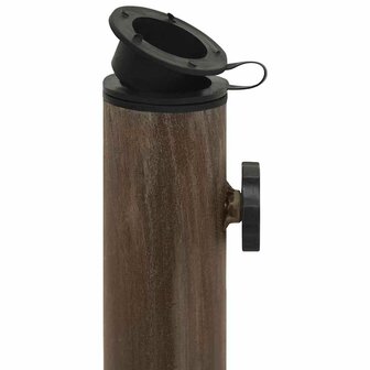 Parasolvoet 44x44x31 cm gietijzer bronskleurig 6