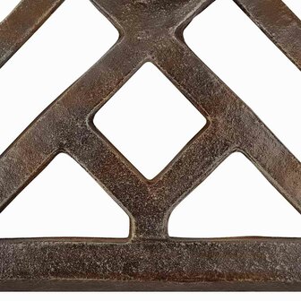 Parasolvoet 44x44x31 cm gietijzer bronskleurig 8