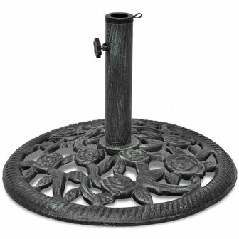 Parasolvoet 12 kg 48 cm gietijzer  2