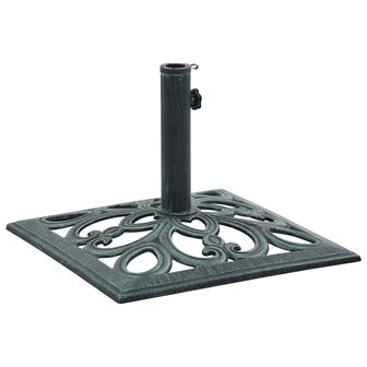 Parasolvoet 12 kg 49 cm gietijzer groen 4