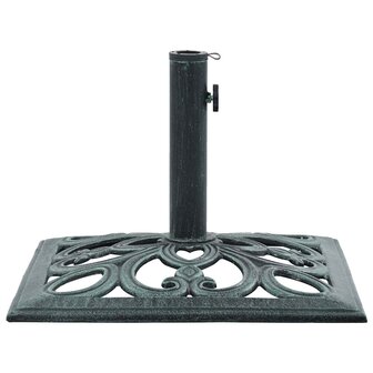 Parasolvoet 12 kg 49 cm gietijzer groen 5