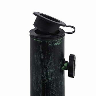 Parasolvoet 12 kg 49 cm gietijzer groen 7