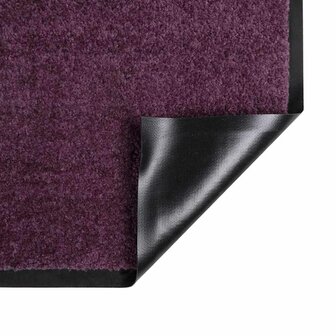 Deurmat Bordeauxrood 60 x 40 x 1.2 cm Teddy Stof 5