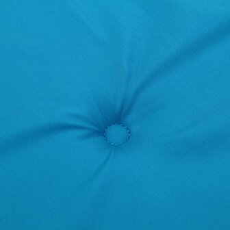 Tuinstoelkussens 6 st 50x50x4 cm oxford stof blauw 7