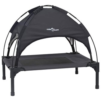 Hondenbed Zwart 76 x 62 x 70,5 cm Staal 2
