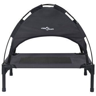 Hondenbed Zwart 76 x 62 x 70,5 cm Staal 4