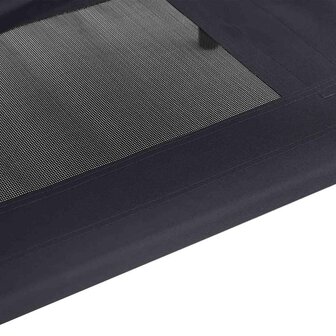 Hondenbed Zwart 92 x 77 x 82,5 cm Staal 7