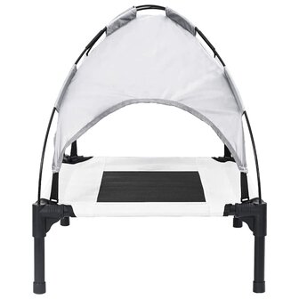 Hondenbed Zilvergrijs 62 x 48 x 61 cm Staal 5