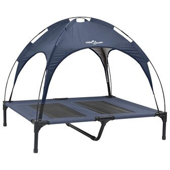 Hondenbed Marineblauw 92 x 77 x 82,5 cm Staal 2