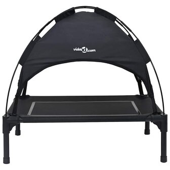 Hondenbed Zwart 63 x 49,5 x 60 cm Staal 4