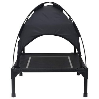 Hondenbed Zwart 71 x 64 x 71 cm Staal 5