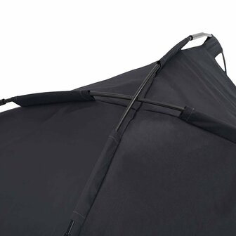 Hondenbed Zwart 71 x 64 x 71 cm Staal 8