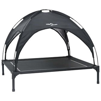 Hondenbed Zwart 90 x 81 x 80,5 cm Staal 2