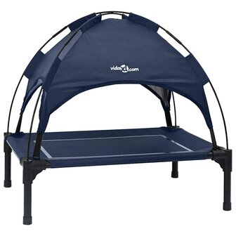 Hondenbed Marineblauw 63 x 49,5 x 60 cm Staal 2