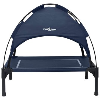 Hondenbed Marineblauw 63 x 49,5 x 60 cm Staal 4