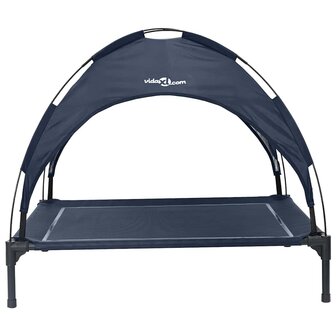 Hondenbed Marineblauw 104 x 86 x 84,5 cm Staal 4