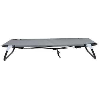Hondenbed Lichtgrijs 105 x 65 x 18 cm Staal 4