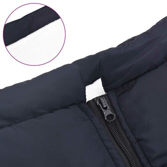 Hondenjas met harnas Marineblauw 3XL Fleece en polyester 7