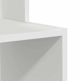 Bureau met lade met plank Wit 106 x 41 x 88.5 cm Bewerkt hout 9