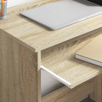 Bureau met lade Sonoma Eiken 106 x 41 x 88.5 cm Bewerkt hout 4