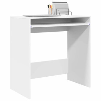 Bureau met lade met opslag Wit 77.5 x 43 x 79 cm Bewerkt hout 3