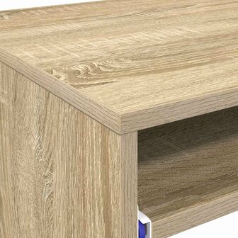 Bureau met lade Sonoma Eiken 77.5 x 43 x 79 cm Bewerkt hout 9