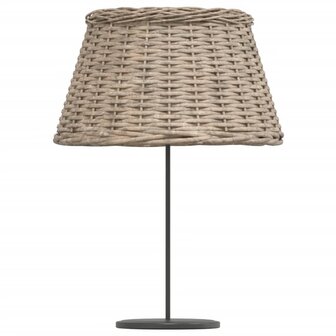 Lampenkap &Oslash;50x30 cm wicker bruin 4