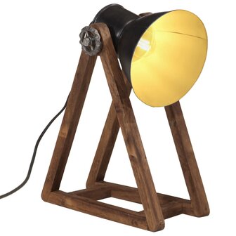Bureaulamp 25 W E27 30x17x40 cm zwart 1