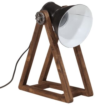 Bureaulamp 25 W E27 30x17x40 cm zwart 2