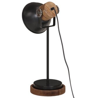 Bureaulamp 25 W E27 17x17x50 cm zwart 5